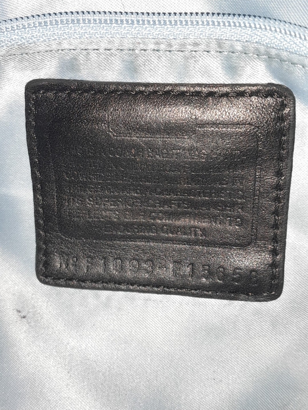 COACH Black Leather Shoulder Tote Bag - Picture 4 of 5